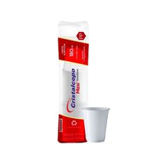 COPO 180ML PP BRANCO CRISTAL C/100