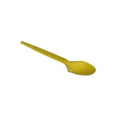 COLHER SOBREMESA SERT PLAST C/50 AMARELA