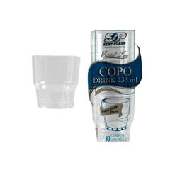 COPO 235ML ACRÍLICO SERT PLAST C/10 CR DRINK