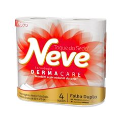PAPEL HIGIÊNICO FOLHA DUPLA NEVE C/4RL 30MT (16X4)