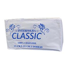PAPEL TOALHA INTERFOLHADO 2 DOBRAS 100% 19X21 FS CLASSIC #