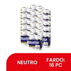 PAPEL HIGIÊNICO FOLHA DUPLA DUETTO C/4RL 30MT (16X4)