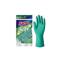 LUVA BORRACHA G SANRO SOFT VERDE CA5129