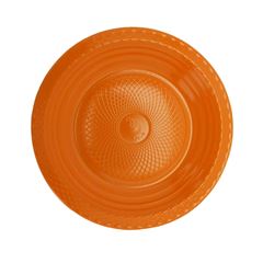 PRATO 15 FORFEST C/10 LARANJA NEON