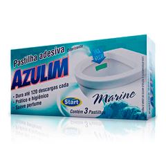 PASTILHA ADESIVA AZULIM COM 3 UNIDADES MARINE