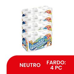 PAPEL HIGIÊNICO FOLHA DUPLA QUALITE C/16RL 30MT (4X16) L16/P15