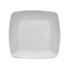 PRATO 15 ACRÍLICO SERT PLAST QUADRADO C/10 BRANCO