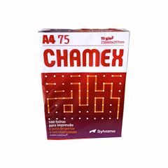 PAPEL SULFITE A4 CHAMEX 75GR C/500