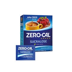 ADOÇANTE ZERO CALORIAS C/50 SACHE SUCRALOSE