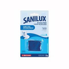 BLOCO SANITÁRIO 50G SANILUX CX ACOPLADA BRISA DO OCEAN