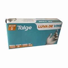 LUVA VINIL P TALGE SEM PÓ C/100