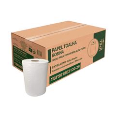 TOALHA BOBINA 6X20X200 100% INDAIAL. AUTO CORTE.30GR