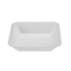 BANDEJA ISOPOR 01 FUNDA BOM APETITE C/100 BRANCA 150X150X29MM