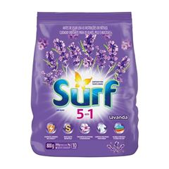 SABÃO PÓ 800G SURF LAVANDA SANITIZANTE