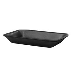 BANDEJA ISOPOR 02 RASA ABS COPOBRAS PRETA C/100 215X145X2