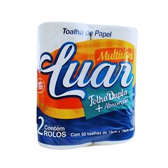 PAPEL TOALHA LUAR C/2 100 FOLHAS