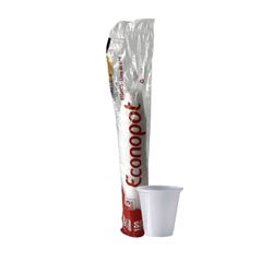 COPO 150ML BRANCO ECONOPOT C/100