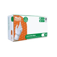 LUVA LÁTEX PP MEDIX C/100 MBLIFE COM PÓ