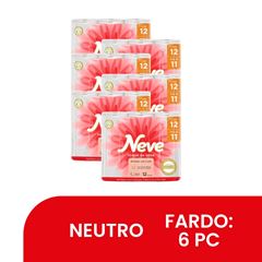 PAPEL HIGIÊNICO FOLHA  DUPLA NEVE C/12RL 30MT L12/P11(6X12)TS