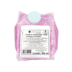SABONETE LÍQUIDO 400ML REFIL SPRAY ANTISPT EXACTA