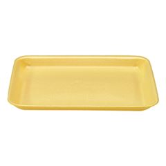 BANDEJA ISOPOR 03 FUNDA BOM APETITE AMARELA C/100 235X180X2
