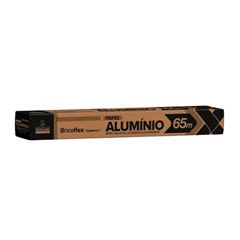 ROLO ALUMÍNIO 45CMX65MTS BRICOFLEX