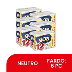 PAPEL HIGIÊNICO FOLHA SIMPLES BOB C/12RL 30MT (6X12)