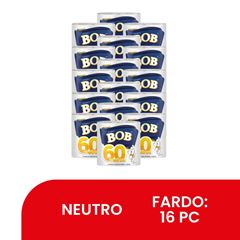 PAPEL HIGIÊNICO FOLHA SIMPLES BOB C/4RL 60MT (16X4)