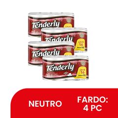 PAPEL HIGIÊNICO FOLHA DUPLA TENDERLY C/16RL 30MT (4X16) L16/P15