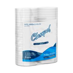 PAPEL HIGIÊNICO ROLÃO FOLHA SIMPLES LUXO 8X300 CLASSPEL PRO