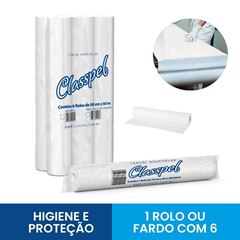 LENÇOL HOSPITALAR 50X50 100% CLASSPEL PRO