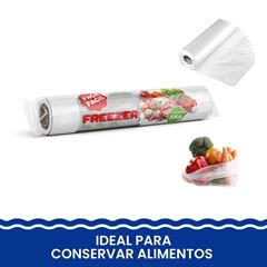 SACO PICOTADO 5KG FAÇA FÁCIL FUN 27X40 FREEZER C/50
