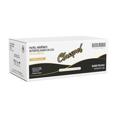 PAPEL HIGIÊNICO FOLHA SIMPLES CAICAI CLASSPEL PRO C/10000