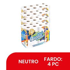 PAPEL HIGIÊNICO FOLHA DUPLA QUALITE C/24RL 30MT (4X24)L24/P22