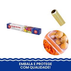 FILME PVC 28CM X15M FAÇA FÁCIL FUN CX