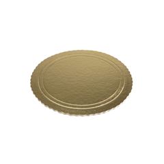 CAKE BOARD 24CM C/10 DOURADO