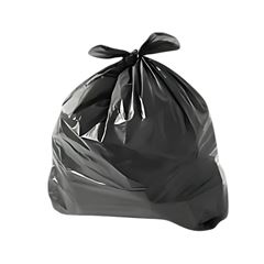 SACO LIXO 100L 92X90X0,10 PLASMAG C/50 PRETO