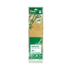 ESPETO DE BAMBU FORTLAR 25CM C/50