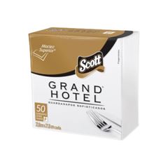 GUARDANAPO 24X21,8 FOLHA SIMPLES SCOTT DAD C/50