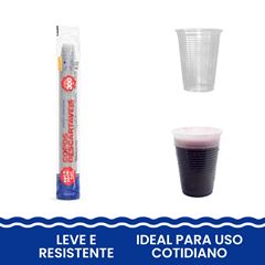 COPO 300ML TRANSLÚCIDO FAÇA FÁCIL FUN C/100