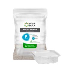 POTE 350ML TRANSLÚCIDO IDM RETANGULAR C/24 KIT FREEZER/MICRO