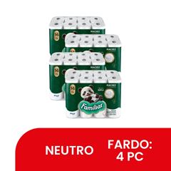 PAPEL HIGIÊNICO FOLHA DUPLA FAMILIAR C/16RL 30MT (4X16)