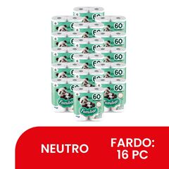 PAPEL HIGIÊNICO FOLHA SIMPLES FAMILIAR C/4 60MT (16X4)