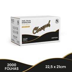 INTERFOLHA 2 DOBRAS 2D 100% 22,5X21 FS C/2000 CLASSPEL
