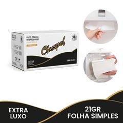 INTERFOLHA 2 DOBRAS 2D 100% 22,5X21 FS C/2000 CLASSPEL