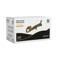 INTERFOLHA 2 DOBRAS 2D 100% 22,5X21 FS C/2000 CLASSPEL