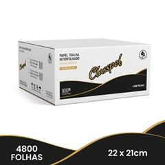 PAPEL TOALHA INTERFOLHADO 2 DOBRAS100% 20X21 FS C/4800 CLASSPEL PRO