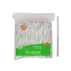 CANUDO SHAKE 8MMX20CM CROPAC C/100 BIO SACHE