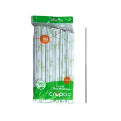 CANUDO GARRAFA 5MMX24CM CROPAC C/100 BIO SACHE