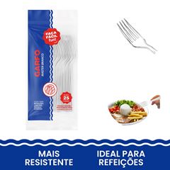 GARFO MASTER FAÇA FÁCIL FUN C/25 BRANCO